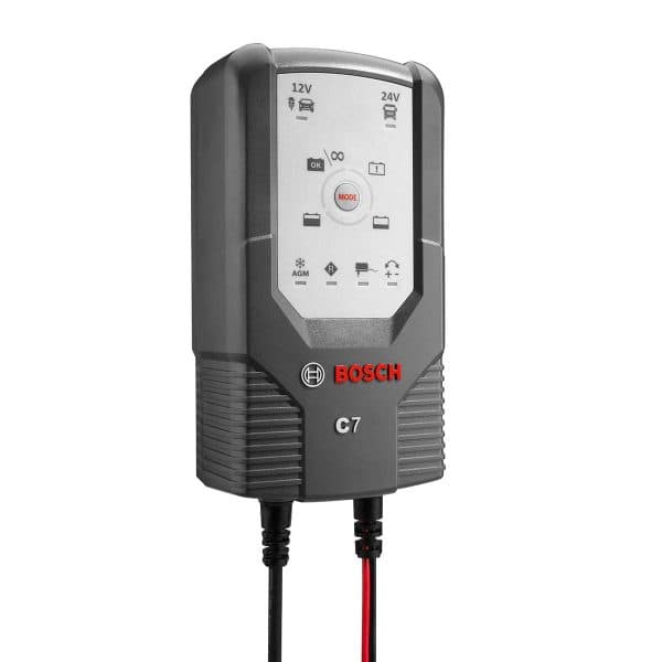 Bosch hleðslutæki og vaktari 12/24v