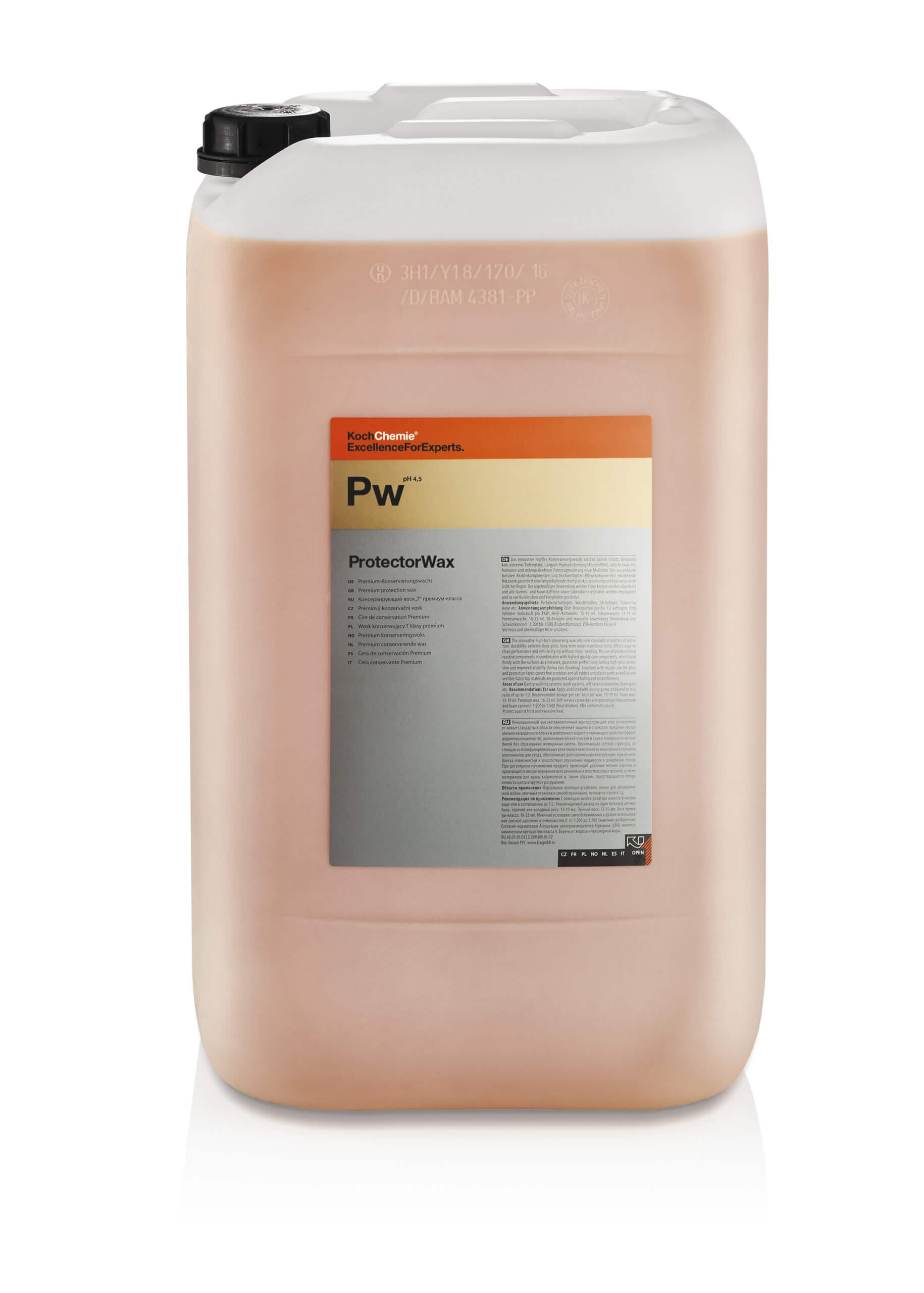Protector Wax kvoðubón 30L