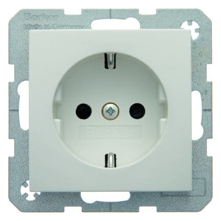 Berker Tengill m/bv,S1 hv glans