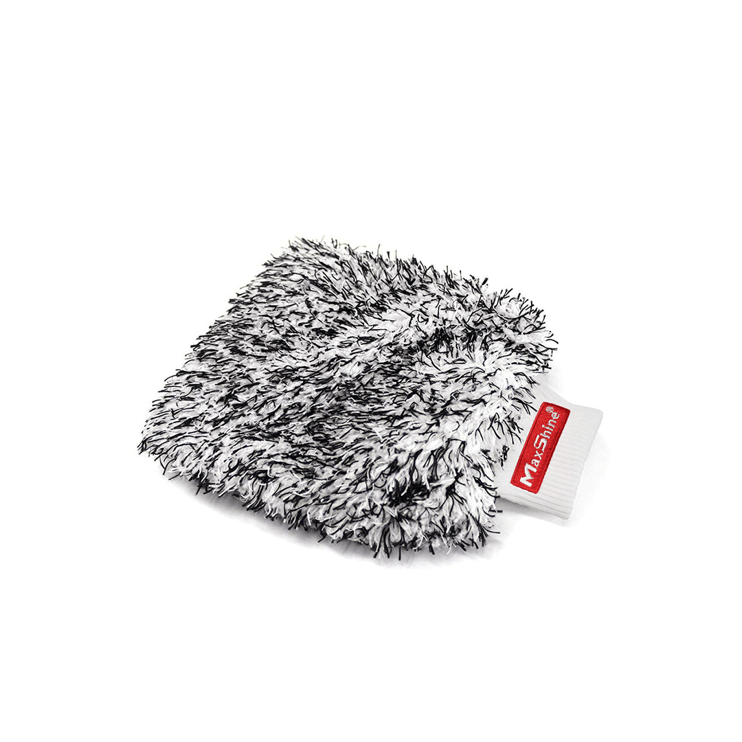 Þvottahanski - Microfibre svartur/hvítur